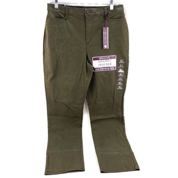 Gloria Vanderbilt | Pants & Jumpsuits | Gloria Vanderbilt Trouser Khaki 